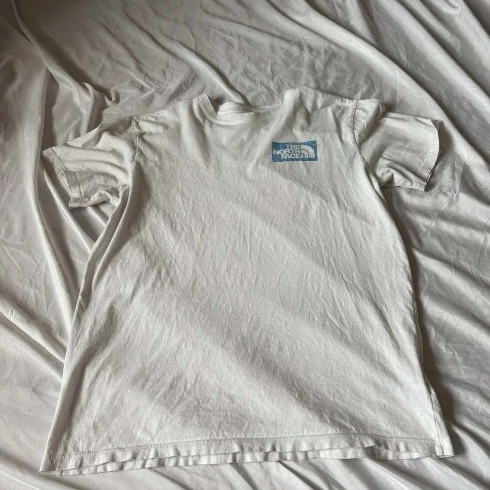 North‎ Face Men's White T Shirts Size M